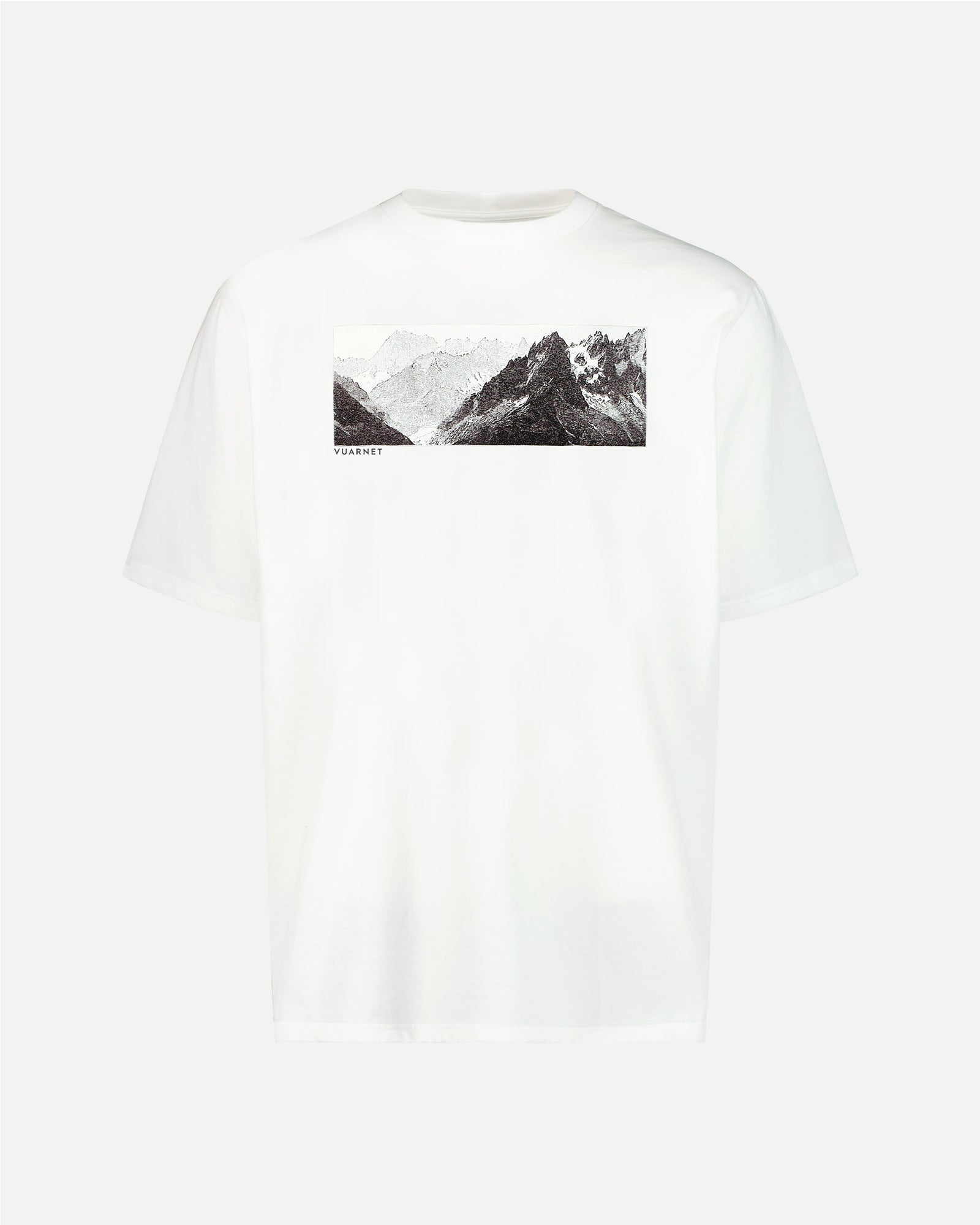 T-SHIRT MONTAGNE EN COTON